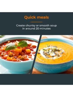 Tower T12067 1000W Vizion 1.6L Soup Maker With Transparent Body -Appliance Pro VRB6L SQ5 0000000099 N A SLd3