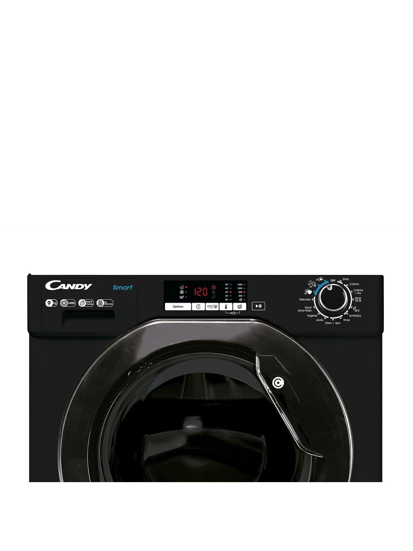 Candy CBW49D2BBW4-80 Integrated 9kg Load, 1400 Spin Washing Machine 7 Candy CBW49D2BBW4-80 Integrated 9kg Load, 1400 Spin Washing Machine - Image 5