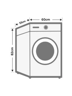 Hoover H-Wash 300 HBWS 49D1W4-80 Integrated 9kg Load, 1400 Spin Washing Machine -Appliance Pro VRFWV SQ7 0000000088 NO COLOR ICf