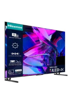 Hisense Hisense 85U7KQTUK U7K 85" Mini LED UHD Smart 4K TV -Appliance Pro VRLHG SQ3 0000000088 NO COLOR SLs