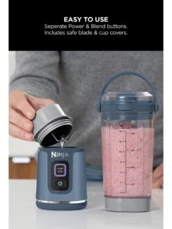 NINJA Blast Cordless Portable Blender - Denim Blue [BC151UKNV] -Appliance Pro VRM0Q SQ5 0000000099 N A SLd3
